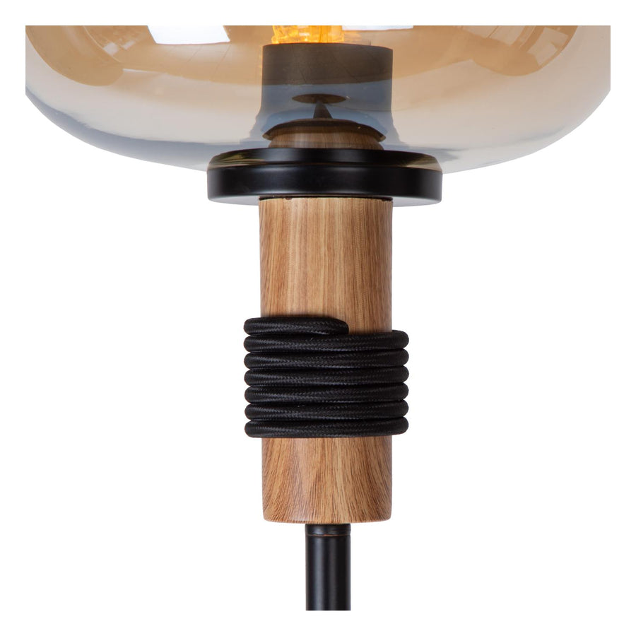 Lucide ILONA vloerlamp Ø 34 cm, E27, amber