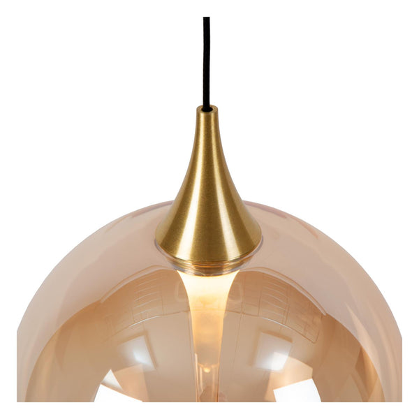 Lucide GISELA dimbare LED-hanglamp Ø 16 cm, 5 W, amber