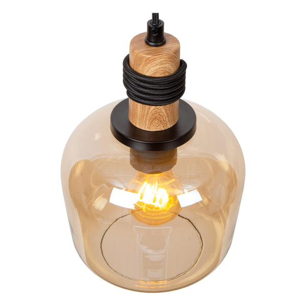Lucide ILONA hanglamp Ø 18 cm, E27, amber