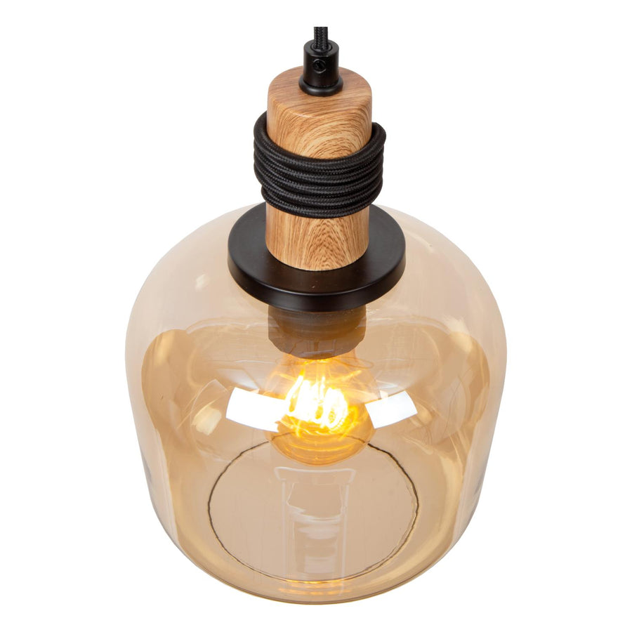 Lucide ILONA hanglamp Ø 18 cm, E27, amber