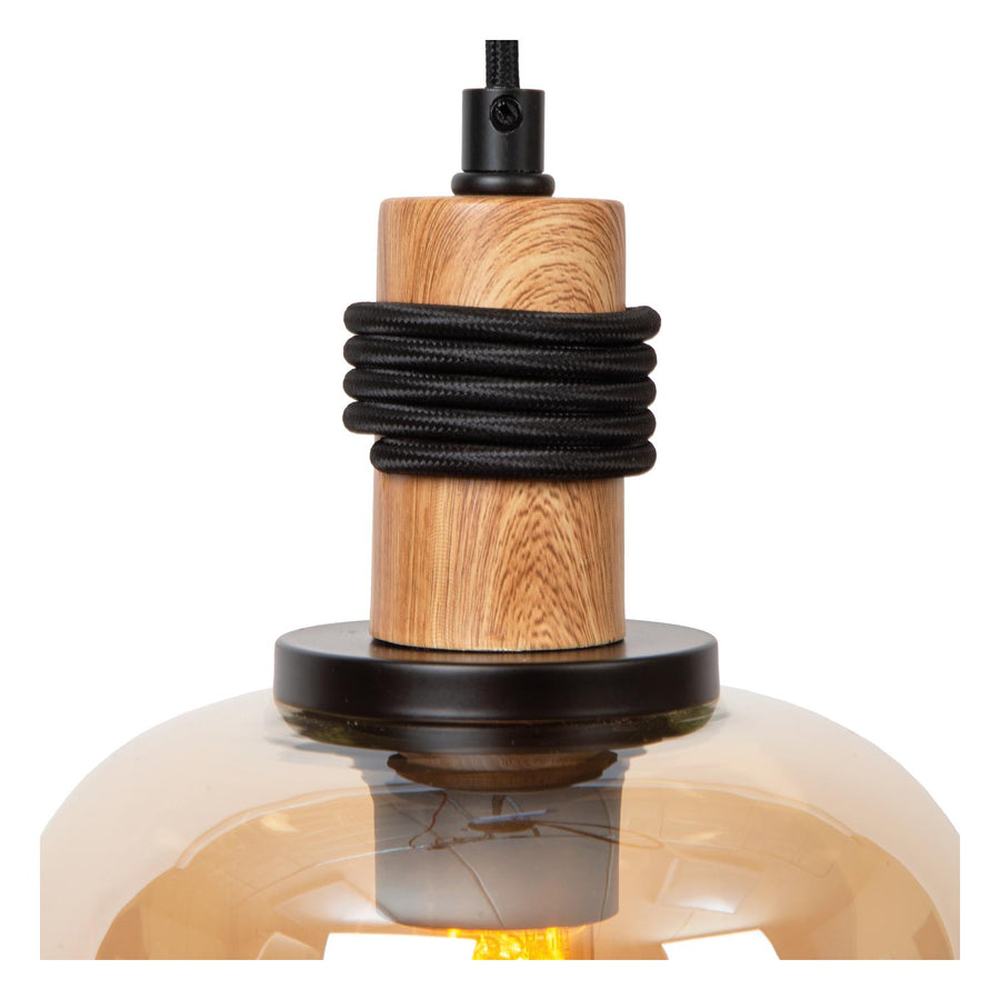 Lucide ILONA hanglamp Ø 18 cm, E27, amber
