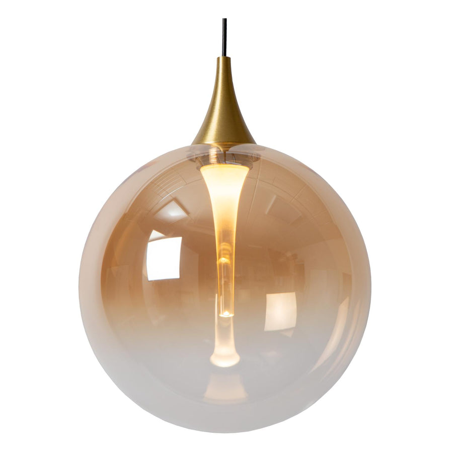 Lucide GISELA dimbare LED-hanglamp Ø 16 cm, 5 W, amber