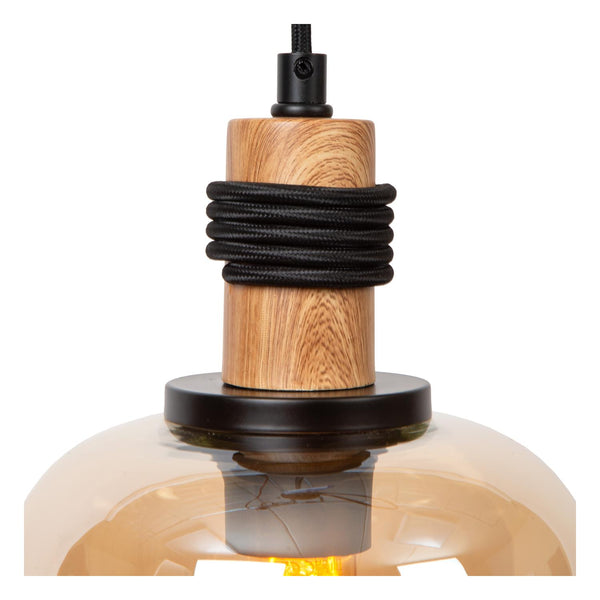 Lucide ILONA hanglamp 3 × E27, amber