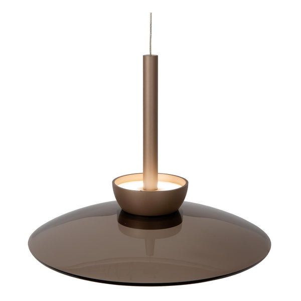 Lucide SANTIAGO dimbare LED-hanglamp Ø 32 cm, 16 W, 2700–4000 K, amber