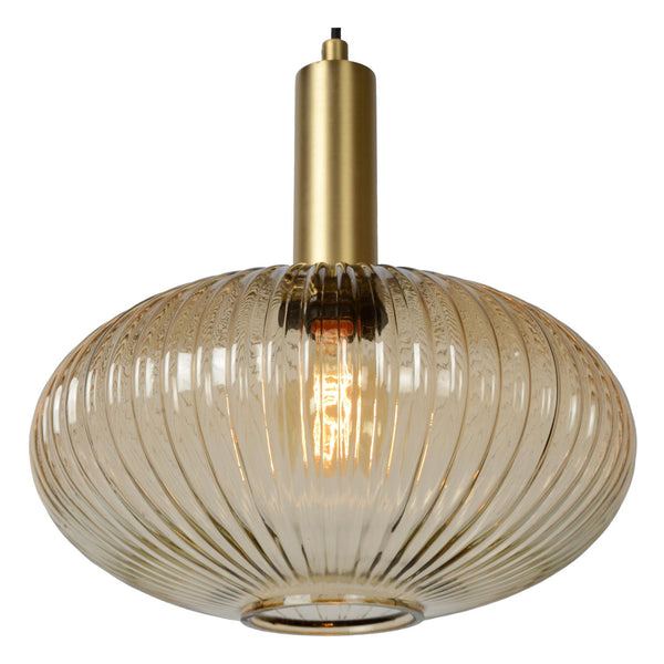 Lucide MALOTO hanglamp Ø 30 cm, E27, amber