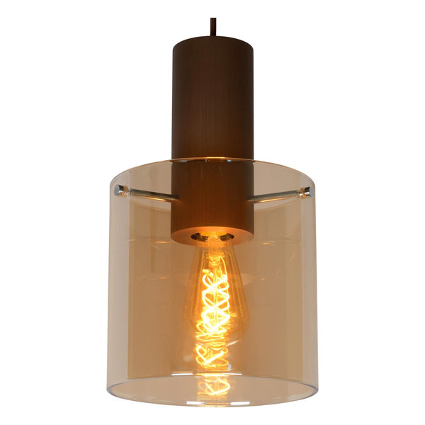 Lucide TOLEDO hanglamp Ø 20 cm, E27, amber