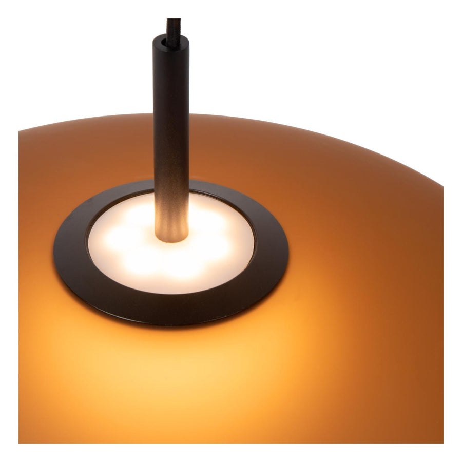 Lucide MENGA dimbare LED-hanglamp Ø 40 cm, 11 W, amber