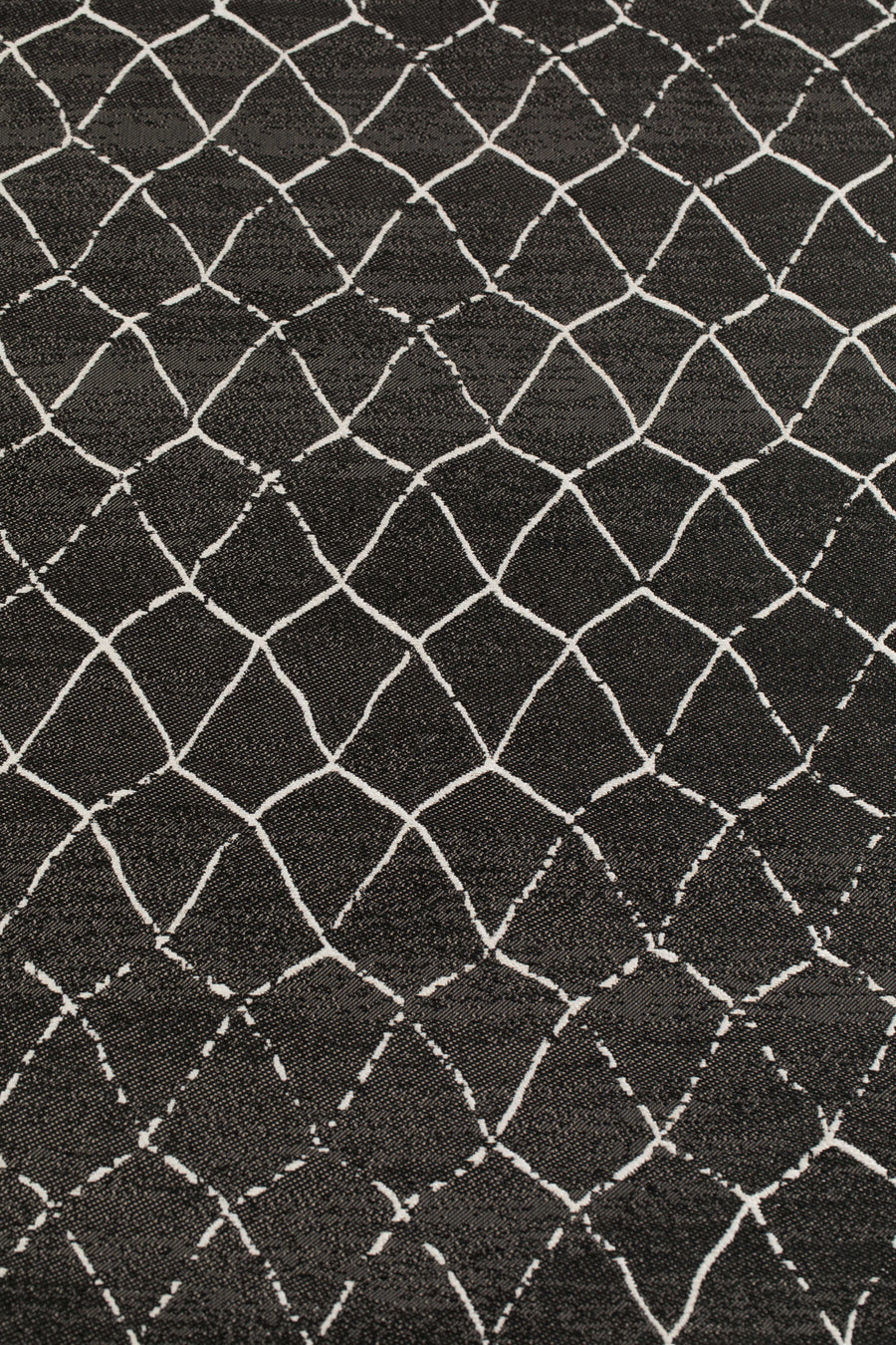 Buitenvloerkleed Crossley 170x240 Zwart
