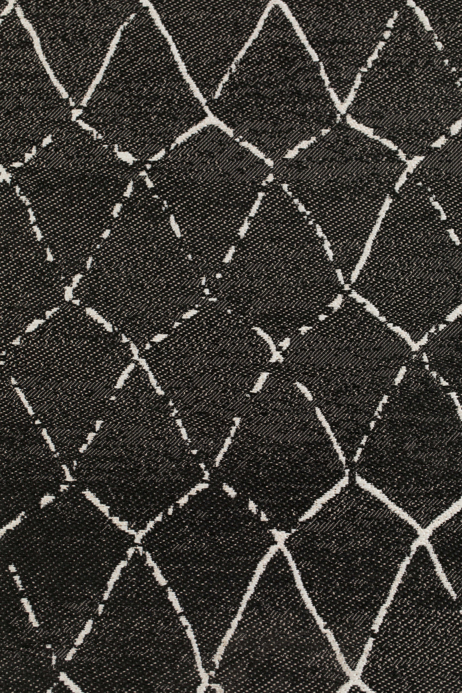 Buitenvloerkleed Crossley 170x240 Zwart