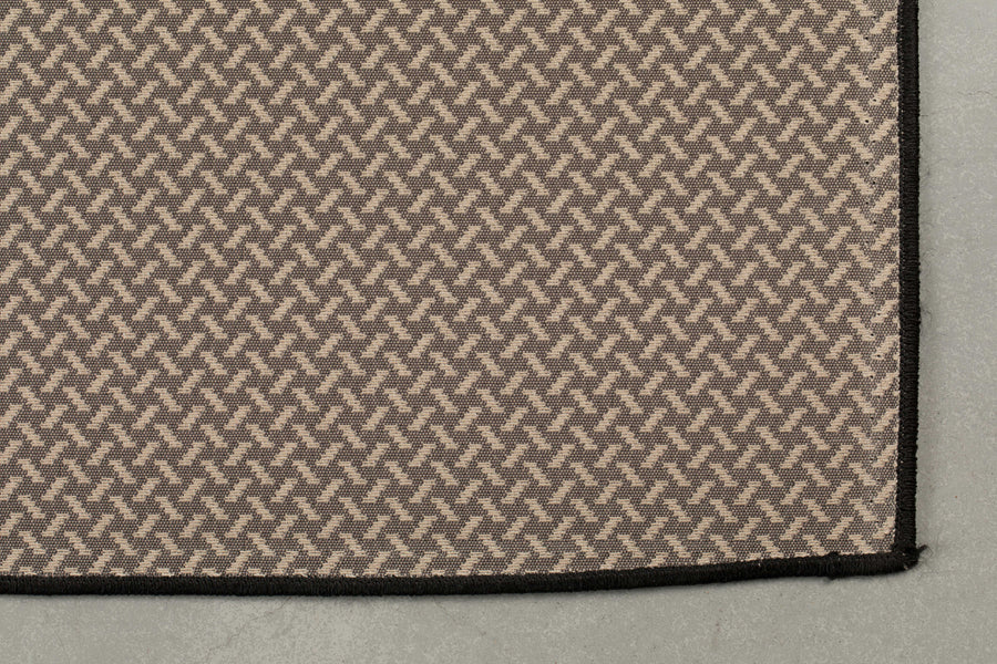 Buitenvloerkleed Crossley 170x240 Zwart