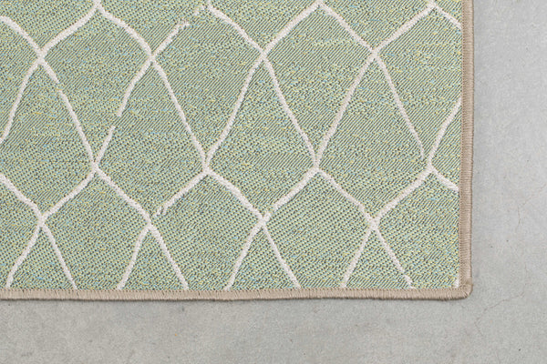 Buitenvloerkleed Crossley 170x240 Groen