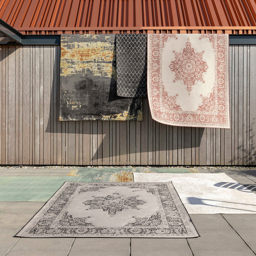 Buitenvloerkleed Ranger 170x240 Space Zwart