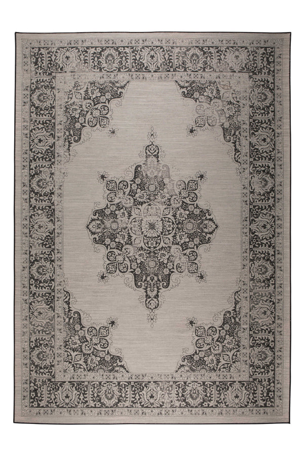 Buitenvloerkleed Coventry 170x240 Zwart