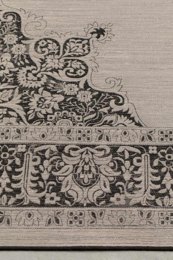 Buitenvloerkleed Coventry 170x240 Zwart