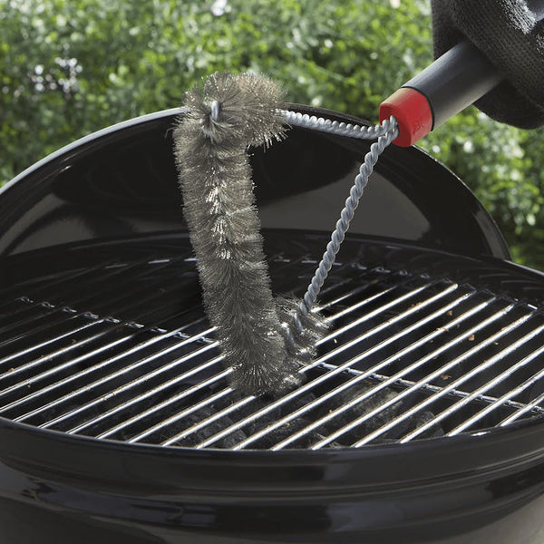 Grillborstel, Driezijdig, 30 cm