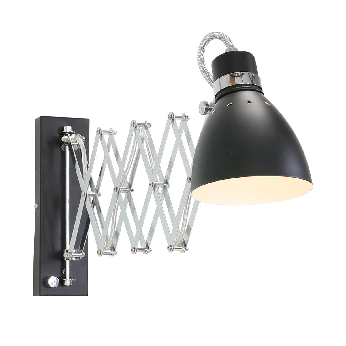 Wandlamp Spring 6290ZW Zwart