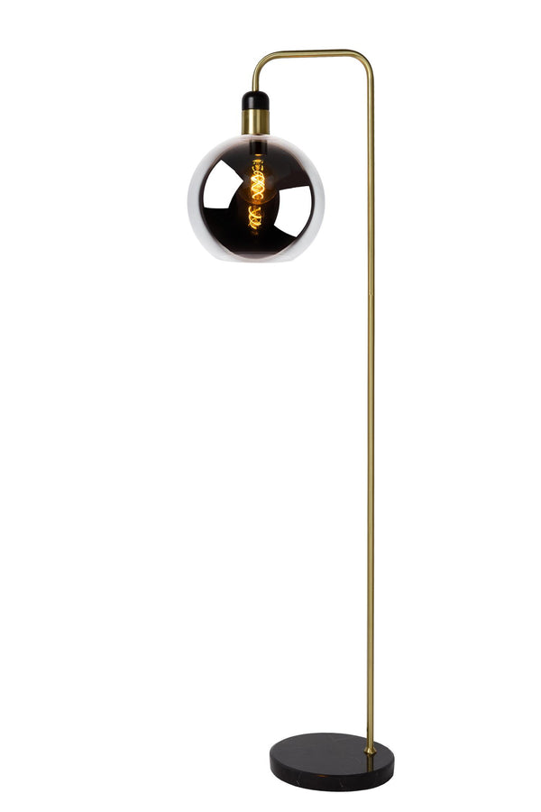 Lucide JULIUS vloerlamp Ø 28 cm, E27, rookgrijs