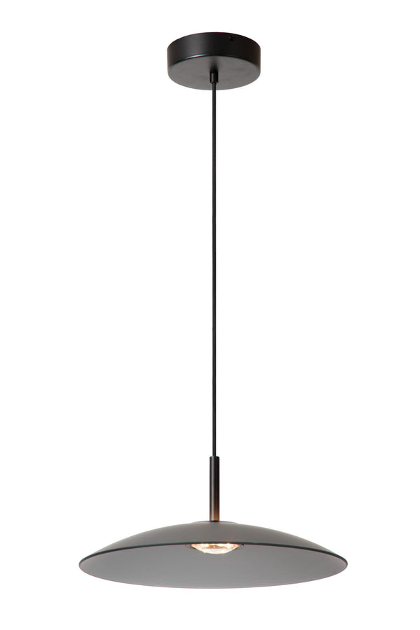 Lucide MENGA dimbare LED-hanglamp Ø 40 cm, 11 W, rookgrijs