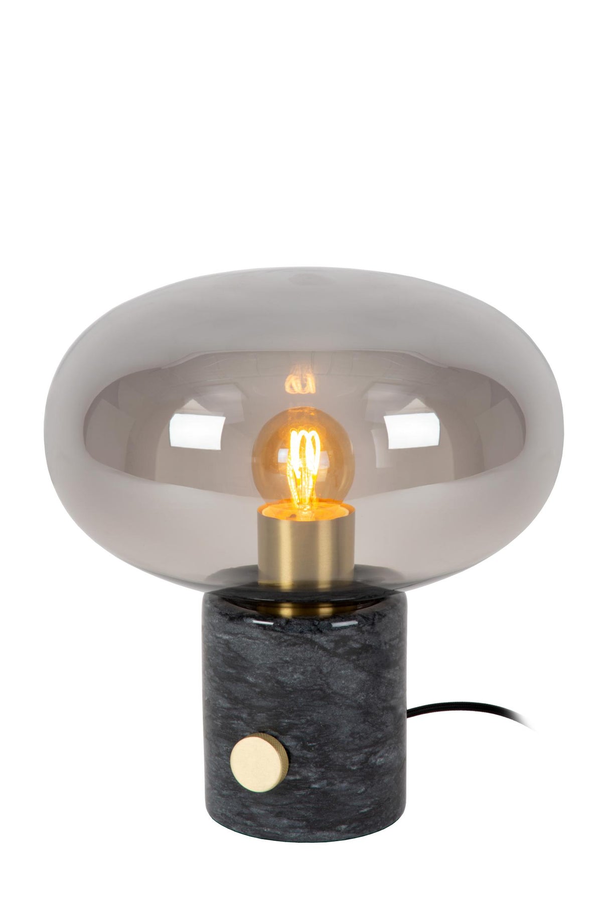 Lucide CHARLIZE tafellamp Ø 23 cm, E27, zwart