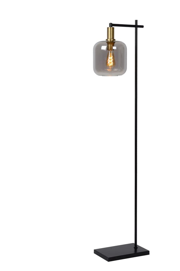 Lucide JOANET vloerlamp E27, rookgrijs