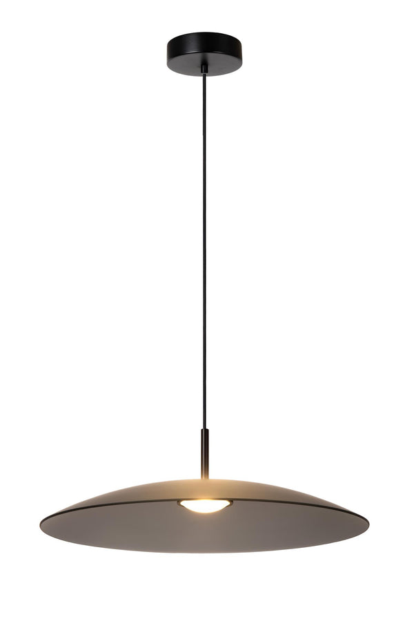 Lucide MENGA dimbare LED-hanglamp Ø 60 cm, 18,6 W, rookgrijs