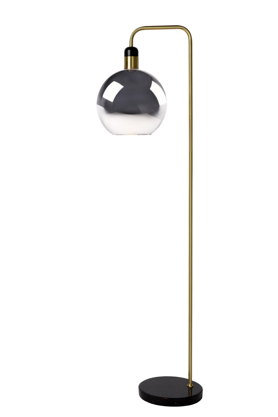 Lucide JULIUS vloerlamp Ø 28 cm, E27, rookgrijs