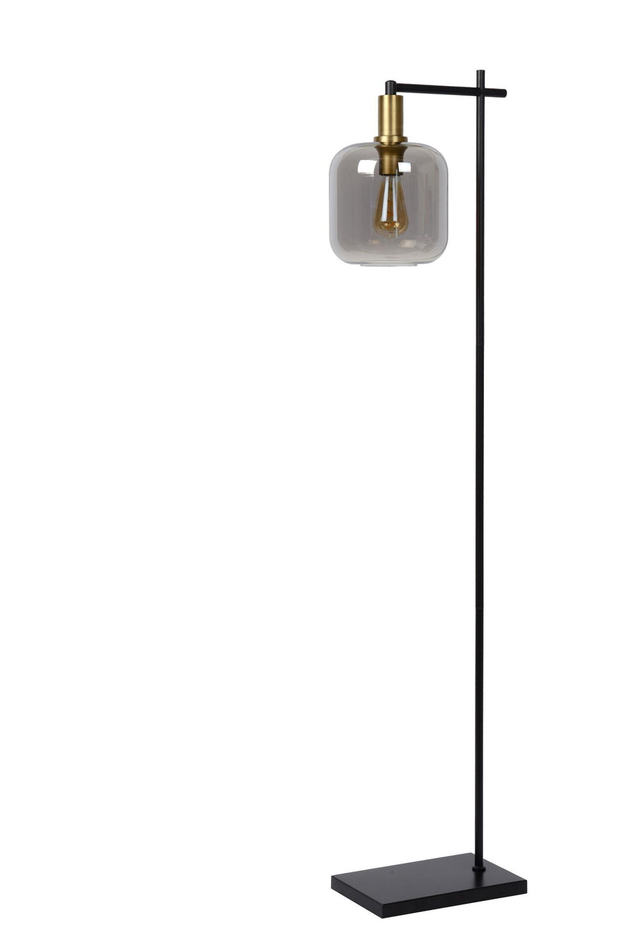 Lucide JOANET vloerlamp E27, rookgrijs