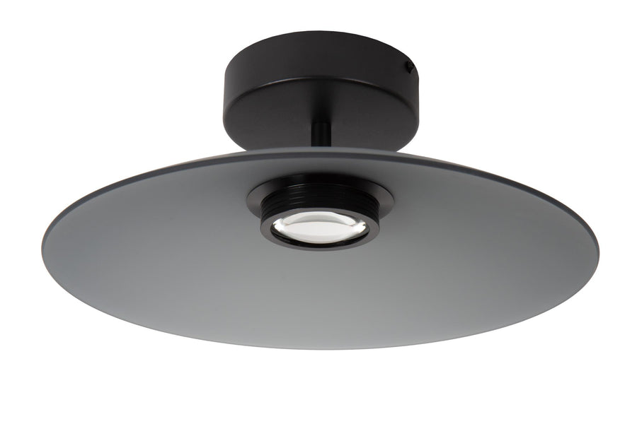 Lucide MENGA dimbare LED-plafondlamp Ø 40 cm, 11 W, rookgrijs