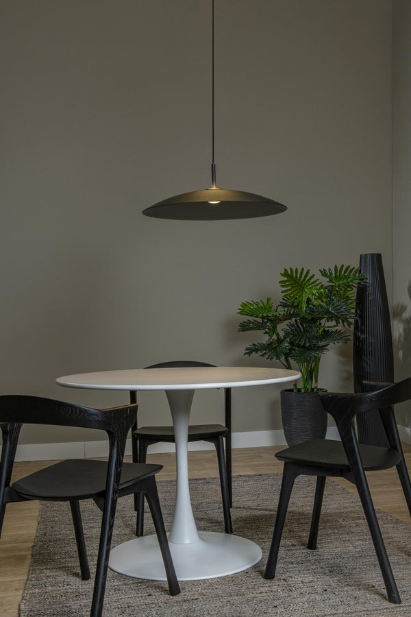 Lucide MENGA dimbare LED-hanglamp Ø 60 cm, 18,6 W, rookgrijs