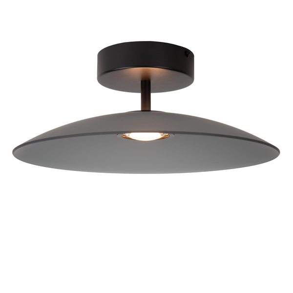 Lucide MENGA dimbare LED-plafondlamp Ø 40 cm, 11 W, rookgrijs