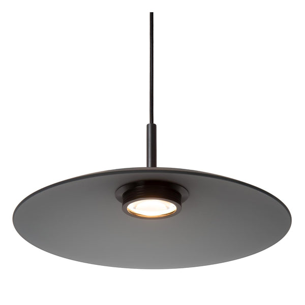 Lucide MENGA dimbare LED-hanglamp Ø 40 cm, 11 W, rookgrijs