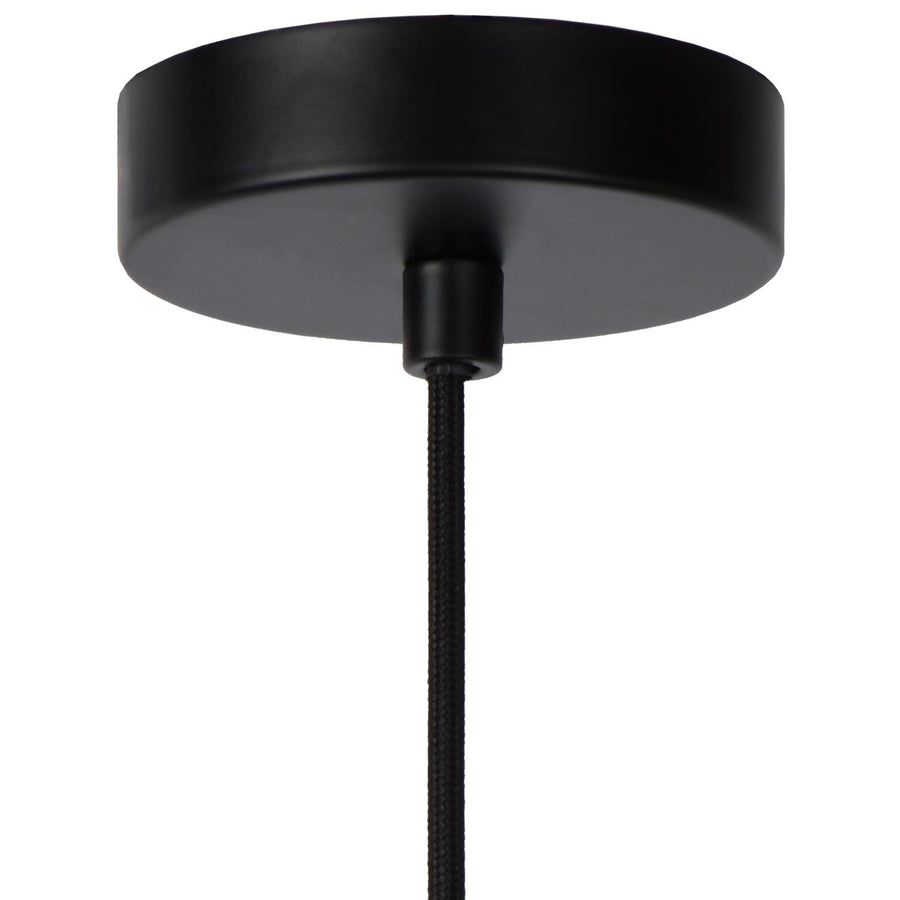 Lucide JULIUS hanglamp Ø 28 cm, E27, rookgrijs
