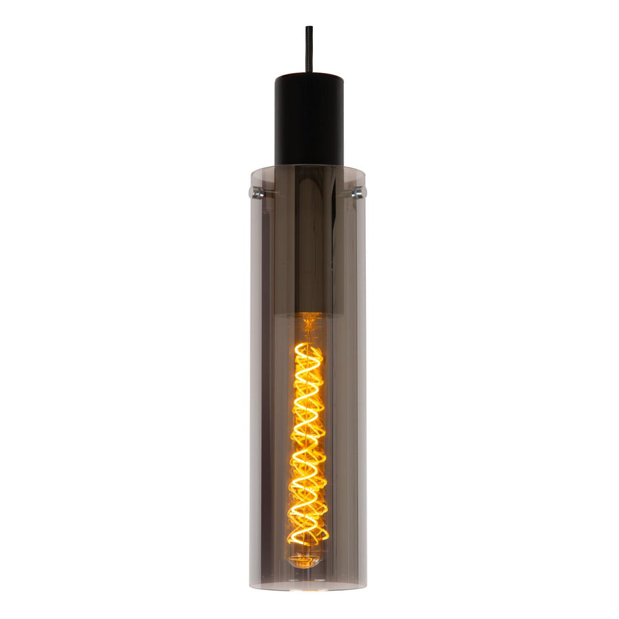 Lucide ORLANDO hanglamp Ø 32 cm, 3 × E27, rookgrijs