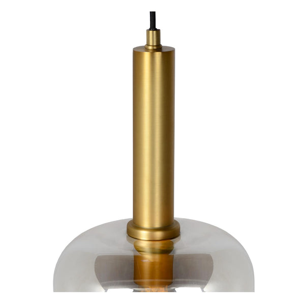 Lucide JOANET hanglamp Ø 22 cm, E27, rookgrijs