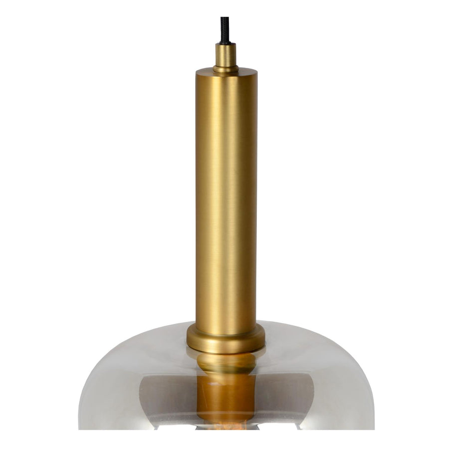 Lucide JOANET hanglamp Ø 22 cm, E27, rookgrijs