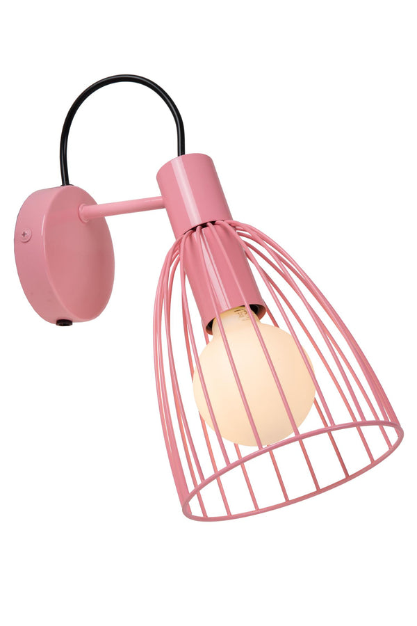 Lucide MACARONS wandlamp E27, roze