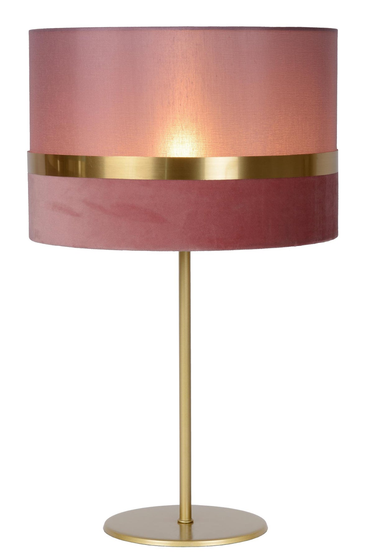 Lucide EXTRAVAGANZA TUSSE tafellamp Ø 30 cm, E14, roze