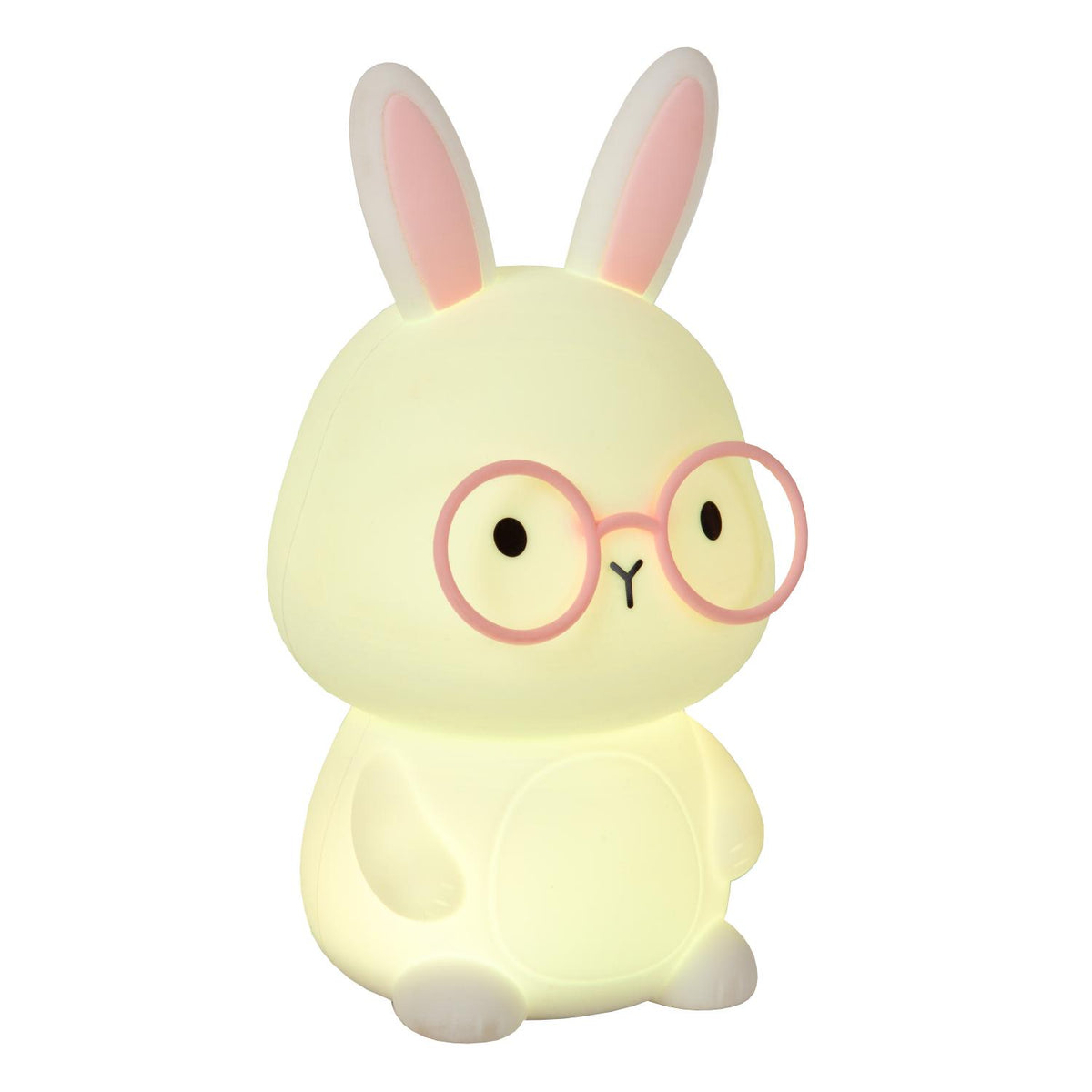Lucide PINCHA RABBIT LED-nachtlampje voor kinderen met 3 dimstanden 0,5 W, wit