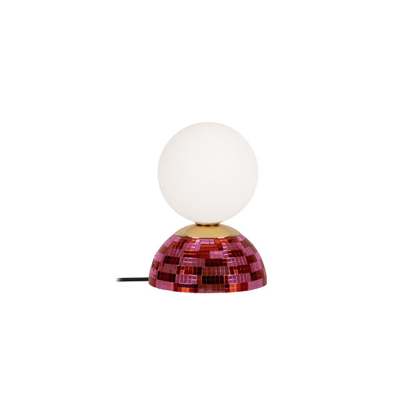 Lucide GLITZER tafellamp Ø 14 cm, G9, roze
