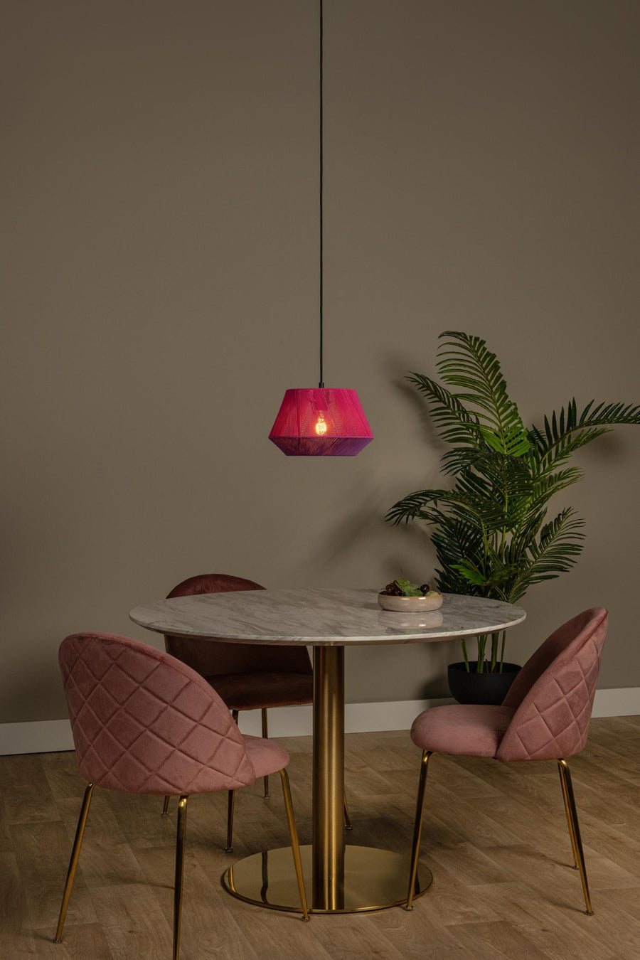 Lucide JESSICA hanglamp Ø 30 cm, E27, roze