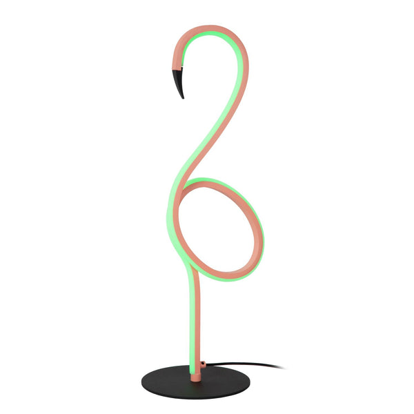 Lucide FLAMINGO dimbare LED-tafellamp roze