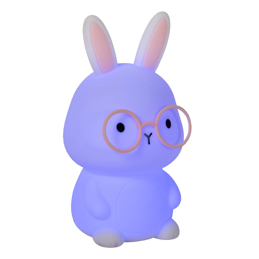 Lucide PINCHA RABBIT LED-nachtlampje voor kinderen met 3 dimstanden 0,5 W, wit