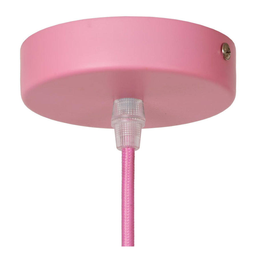 Lucide MAURO hanglamp E27, roze