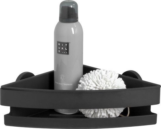 Noon Douchemand hoek 22 cm Zwart