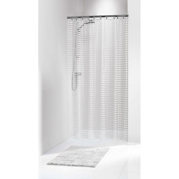 Tiles Douchegordijn 180x200 cm PEVA Wit