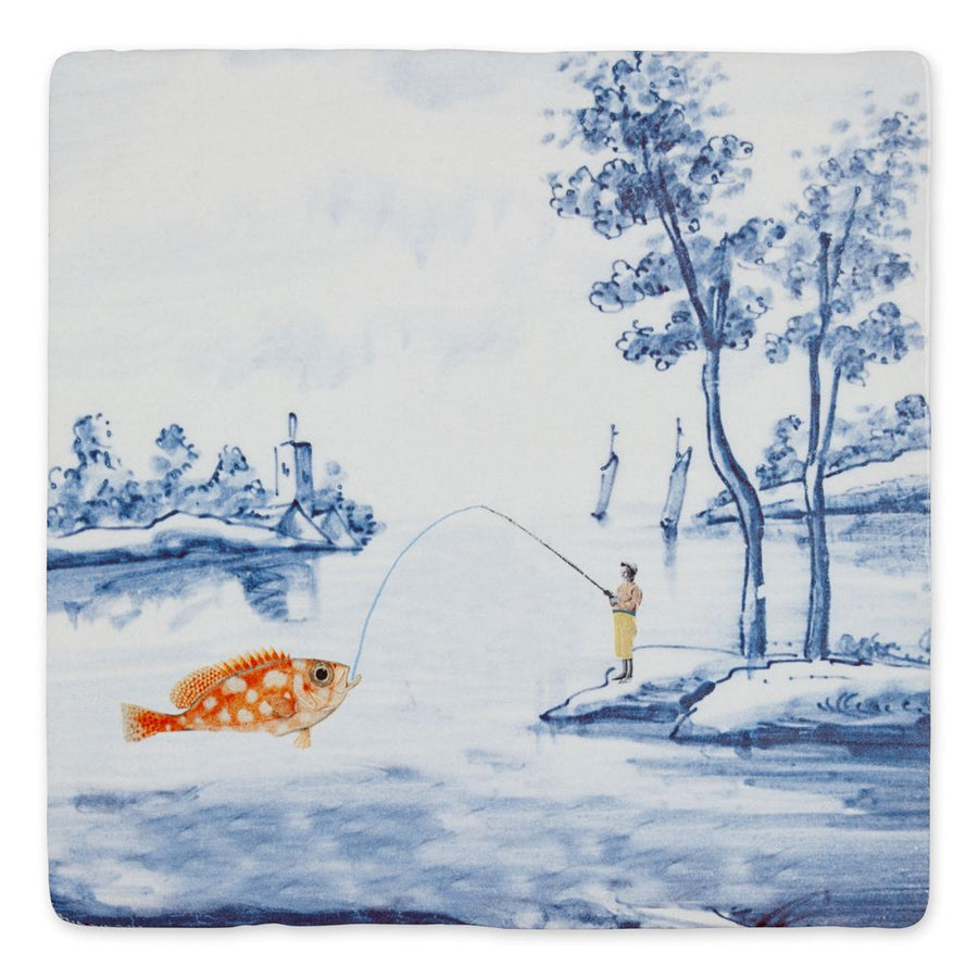 Catching the big fish/Een grote vis vangen