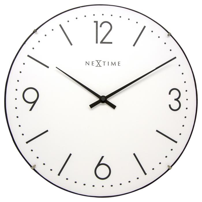 Wall clock Dome Glass
