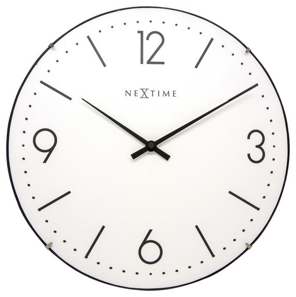 Wall clock Dome Glass