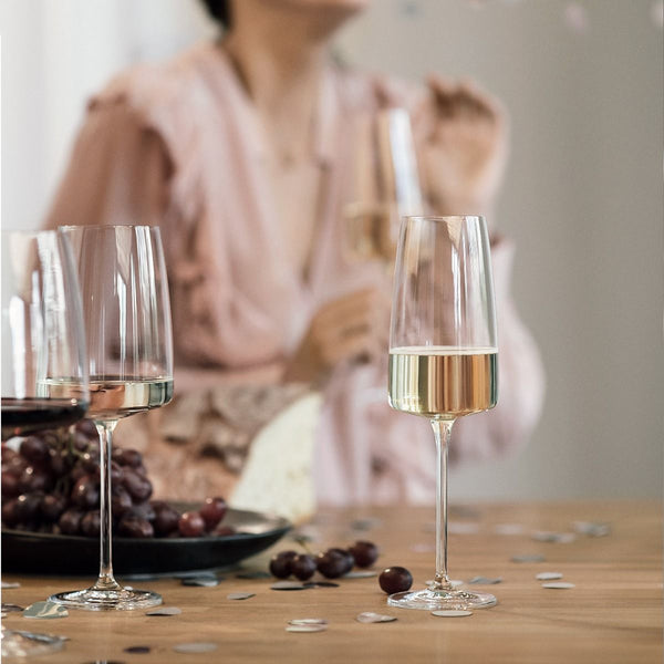 Zwiesel Glas Vivid Senses Champagneglas Light & fresh 77 - 0.388 Ltr - Geschenkverpakking 2 glazen
