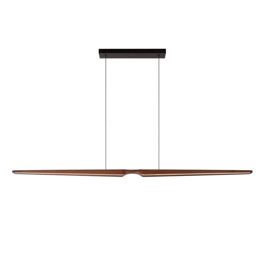 Lucide HALMSTAD dimbare LED-hanglamp 28 W, 2200–4000 K, donkere houtlook